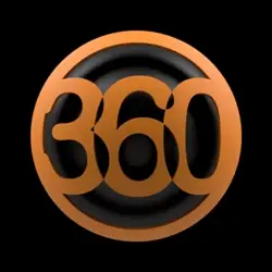360photographers 3D λογότυπο που περιστρέφεται
