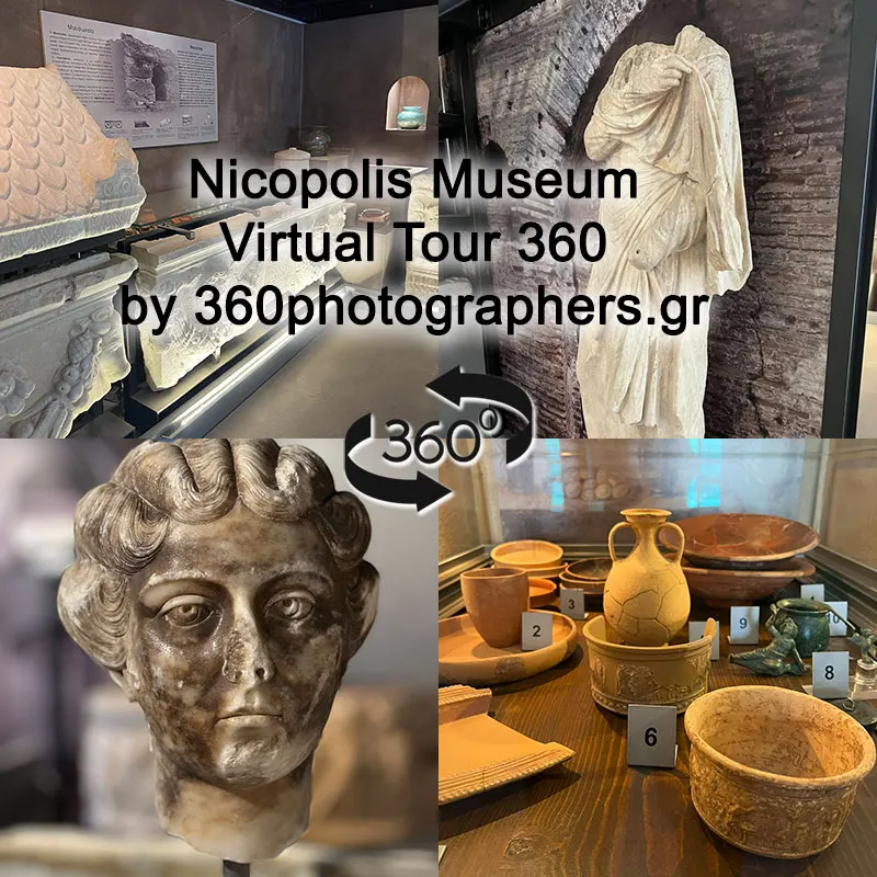 Explore the Nicopolis Museum: 360° Virtual Tour